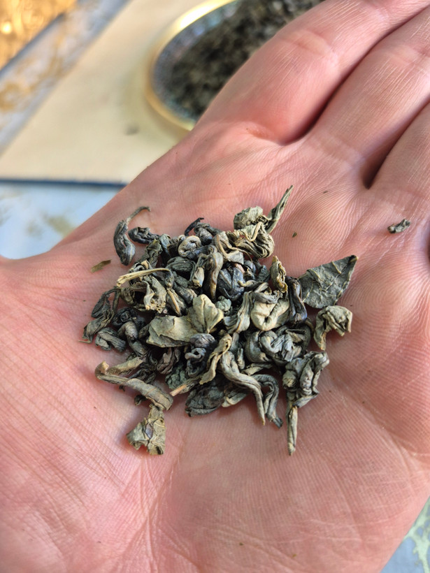 چای سبز چینی ساچمه ای