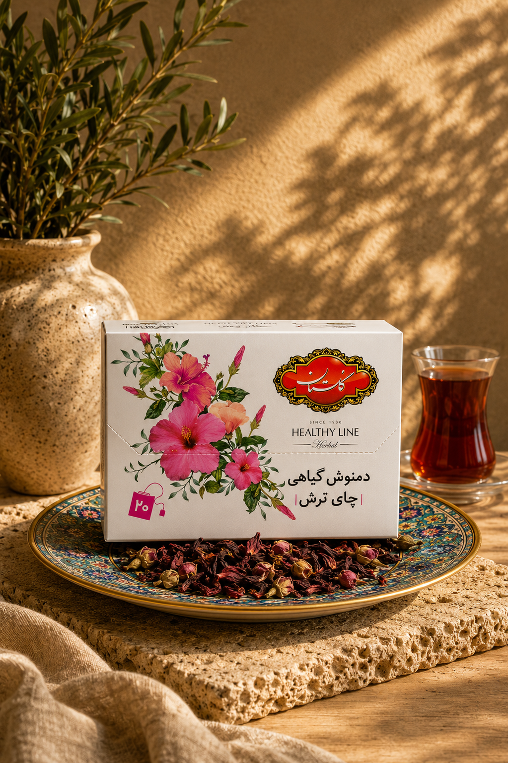 تی بگ ۲۰ عددی دمنوش چای ترش