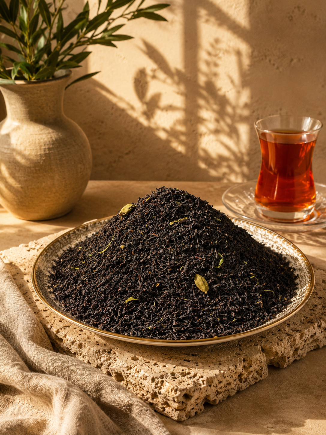 چای هل دار طبیعی سیلان اکبر